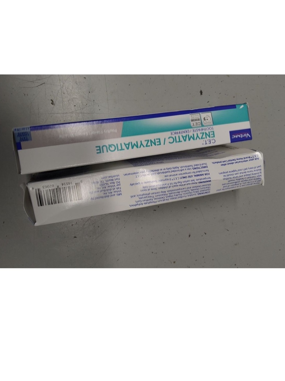 Vrbac C.E.T Enzymatic Toothpaste for Dogs & Cats 2 pack 2.oz each (Brand New)